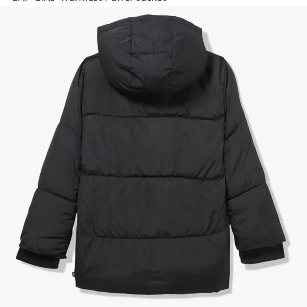 Gap Kids Black Puffer Jacket,sise S(6-7)